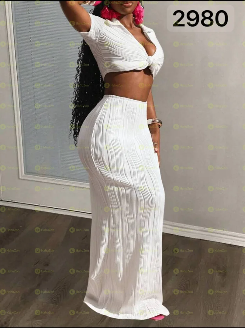 Ladies White Skirt