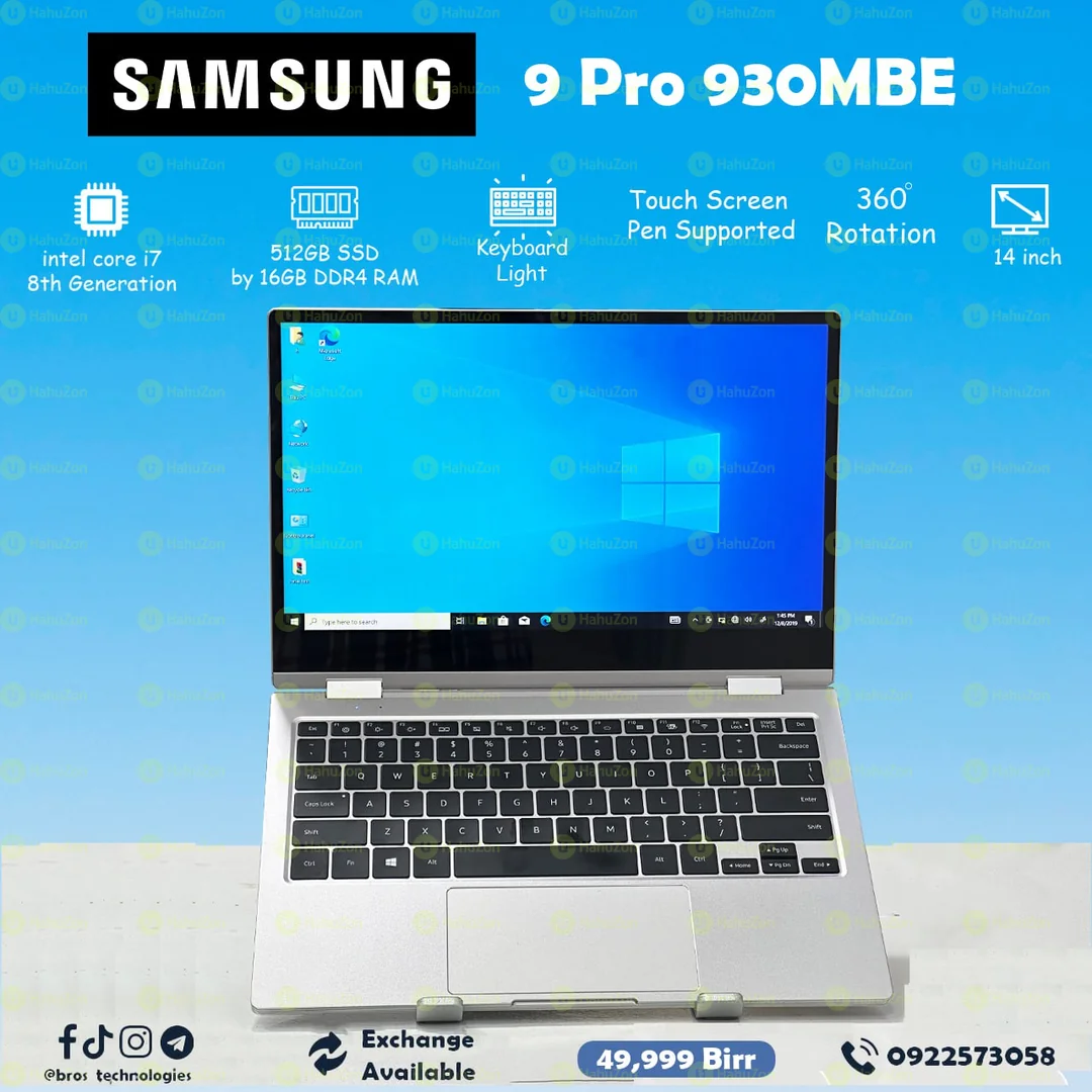 Samsung Intel Core i7 8th Generation Laptop