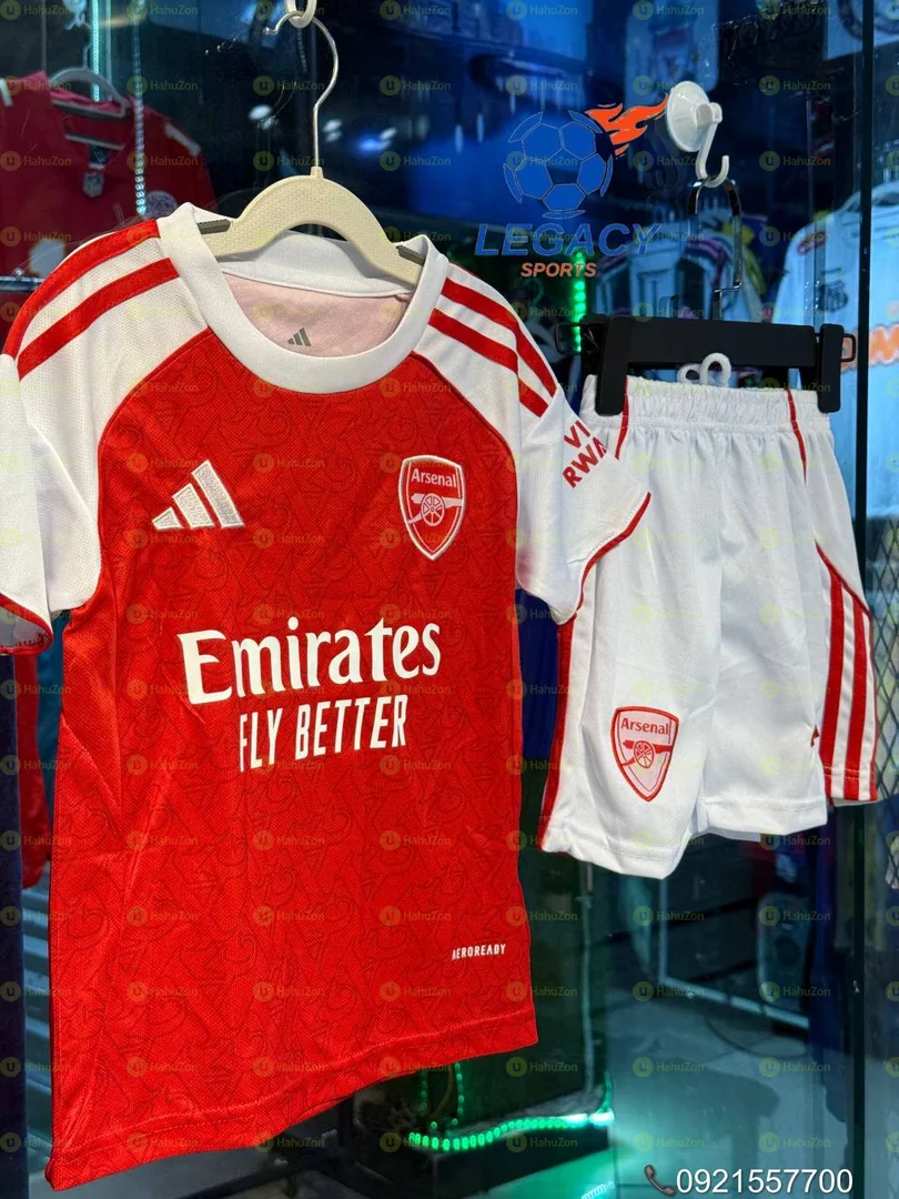 2025/26 Arsenal Home Kit Kids