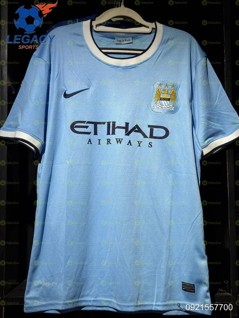 Manchester City 2013/14 Home Retro Kit