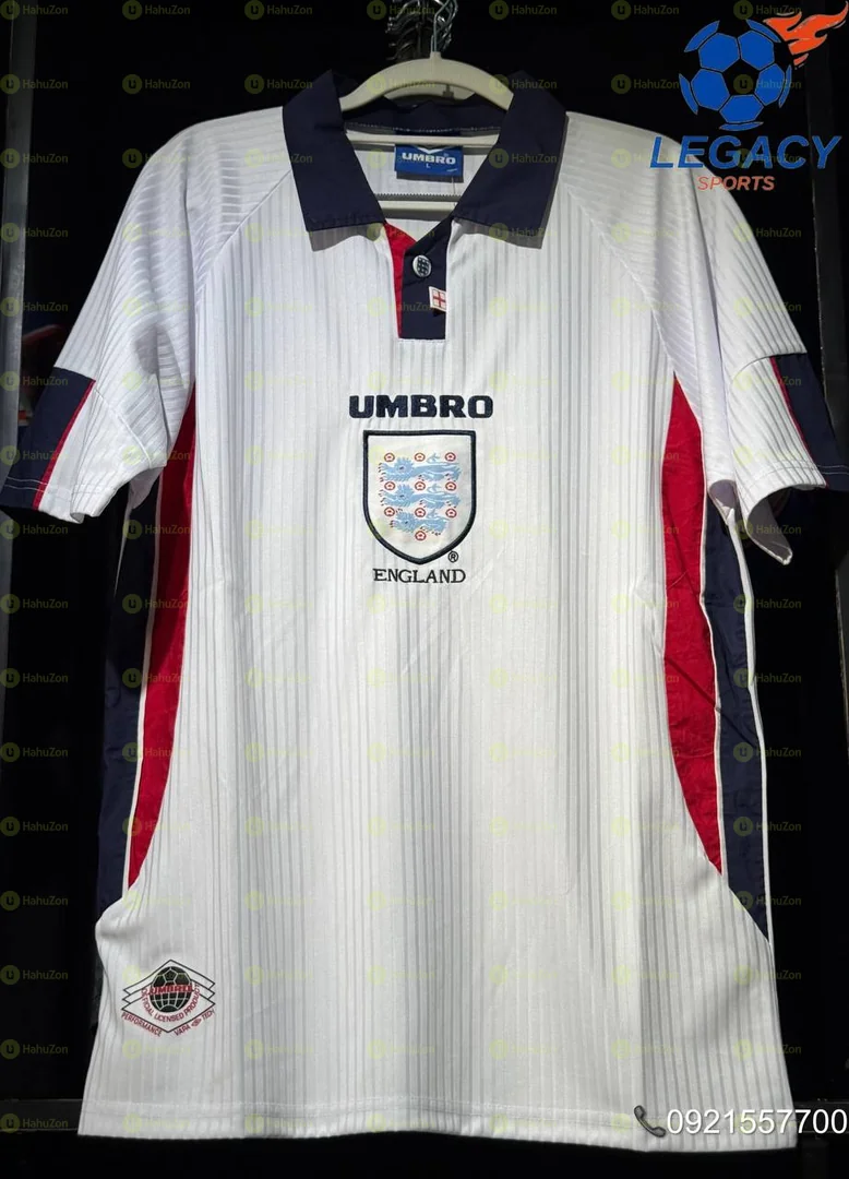England 1997/99 Home Jersey