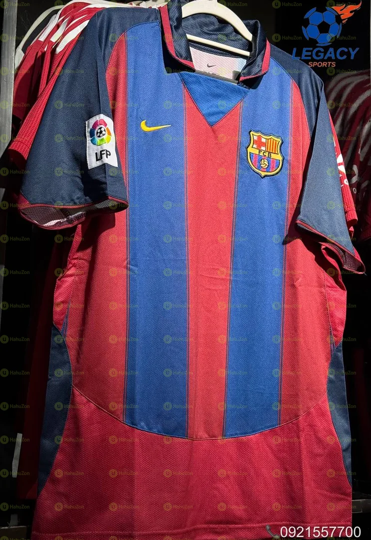 Barcelona 2003/04 Home Retro Jersey