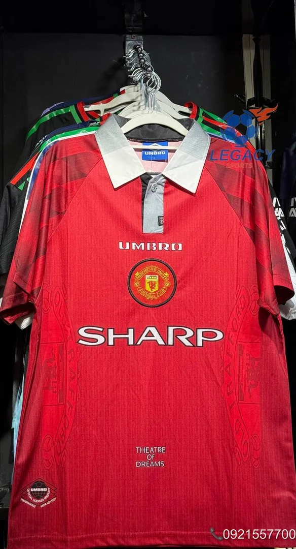 Manchester United 1996-98 Home Retro Jersey
