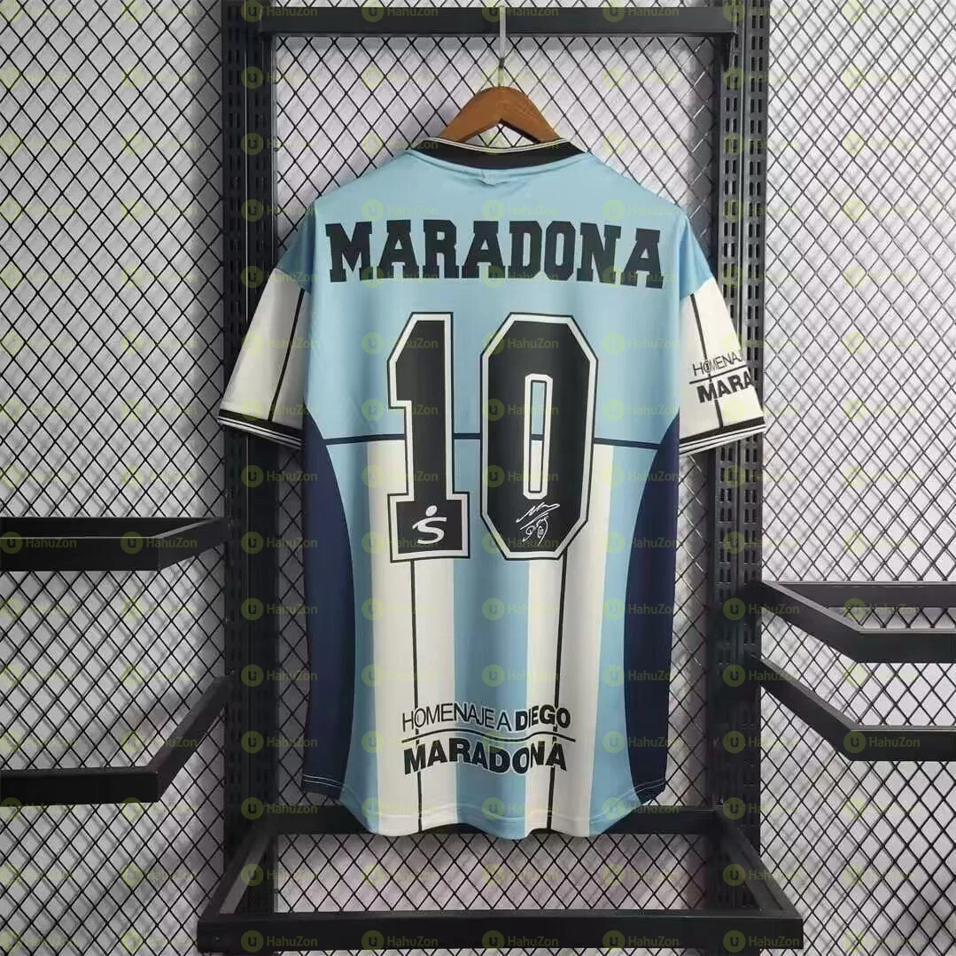 Retro Time 2001 Argentina Maradona Retro Kit