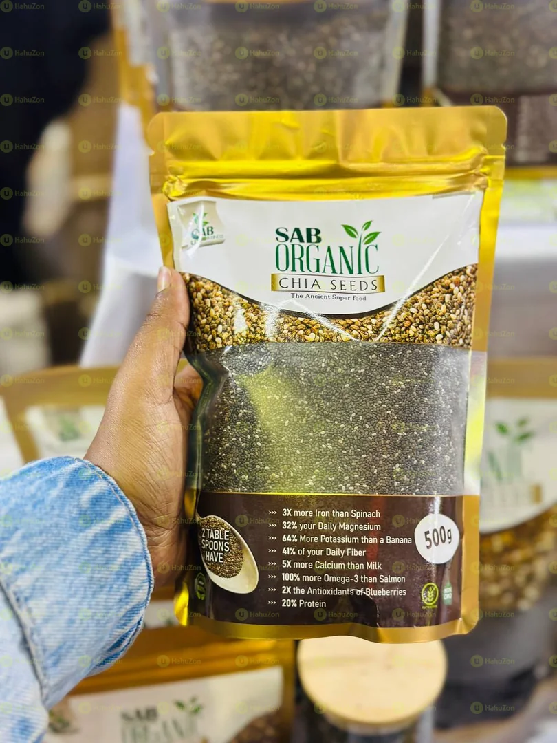 Sab Organic Raw Chia Seeds