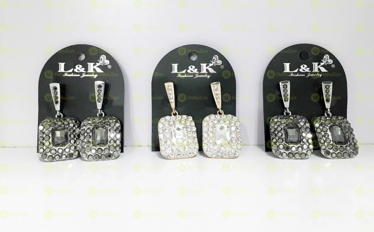 Square Fancy Earrings