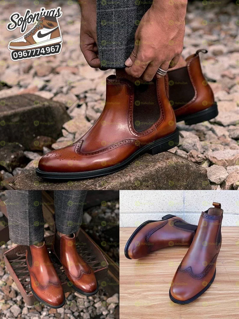 Bonai Chelsea Leather Boots