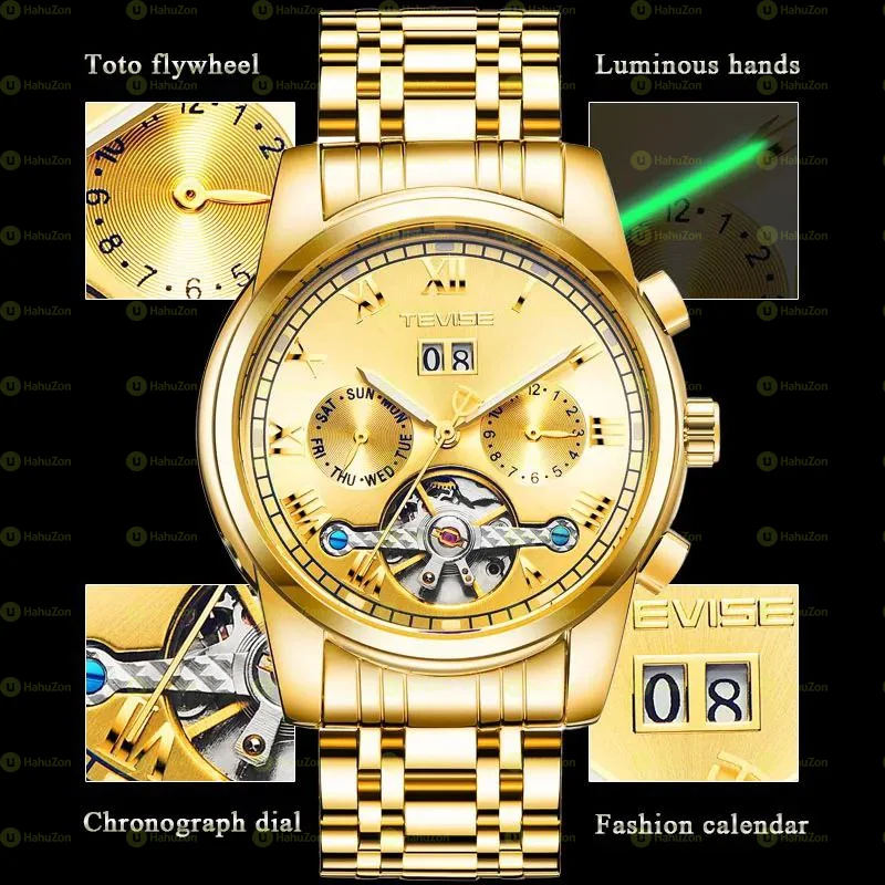Tevise Automatic Movement Men's Watches