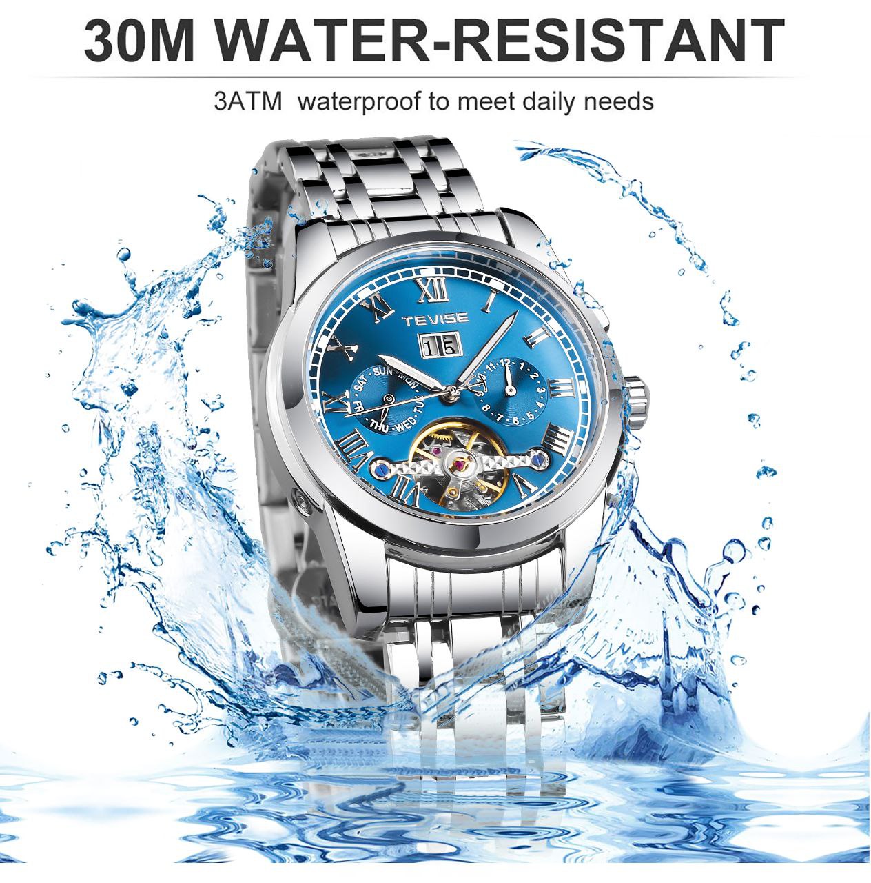 Tevise Automatic Movement Men's Watches