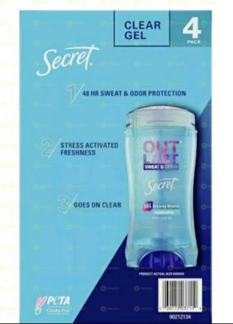 Secret Outlast Clear Jel