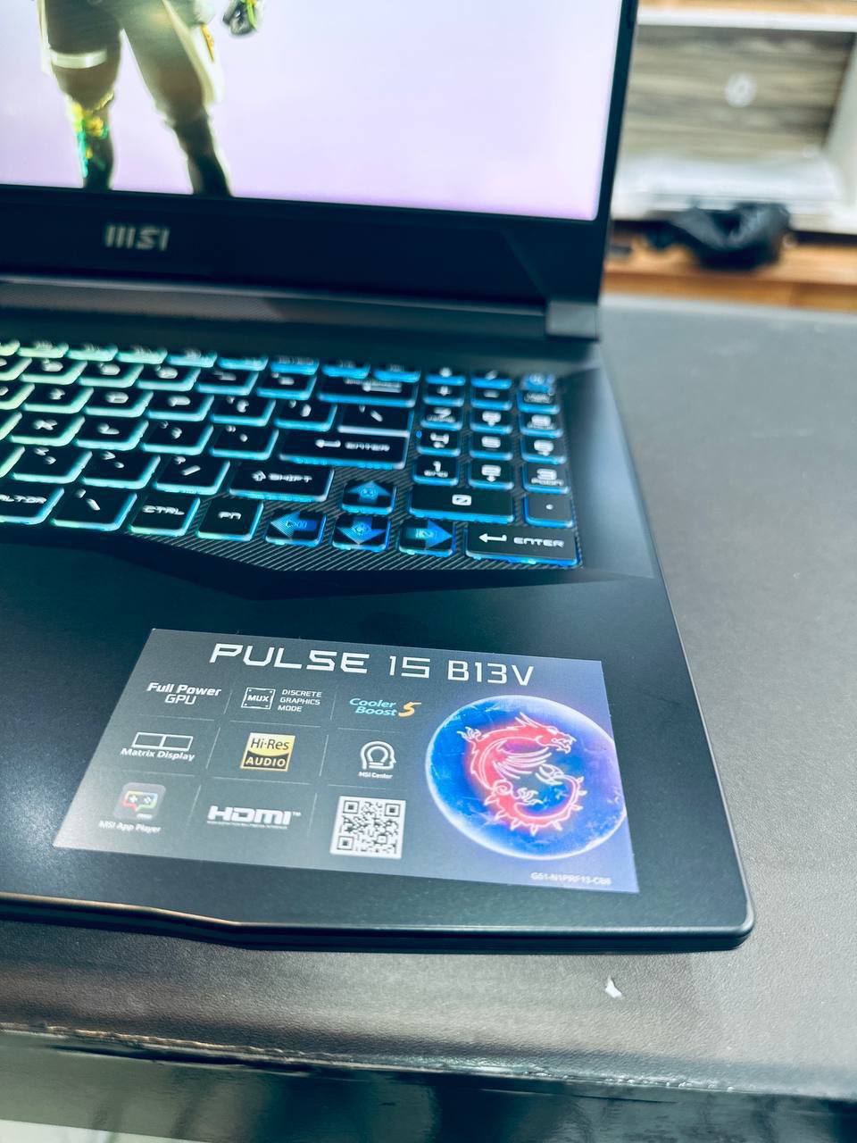 MSI Plus Core i7 13th Generation Gaming Laptop