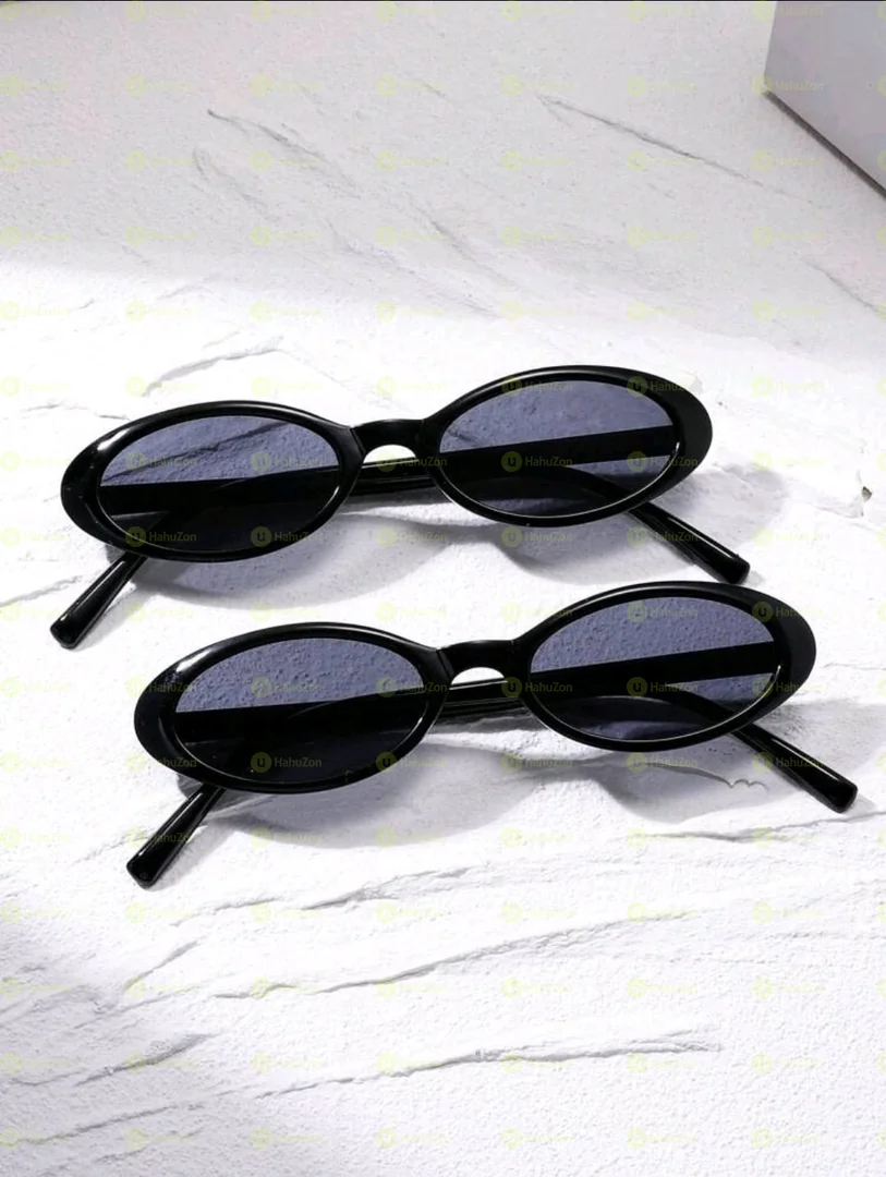 Black Oval Classy Style Women Fashion Glasses