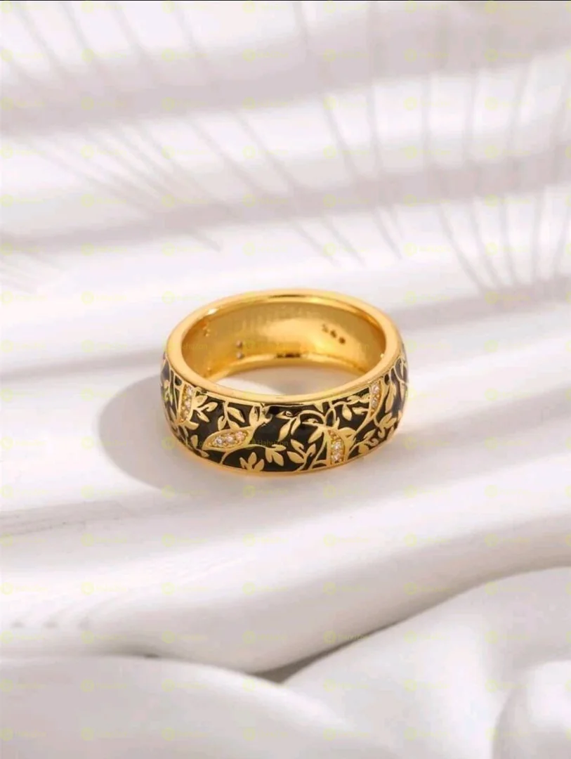 Womens Flower Design Rings