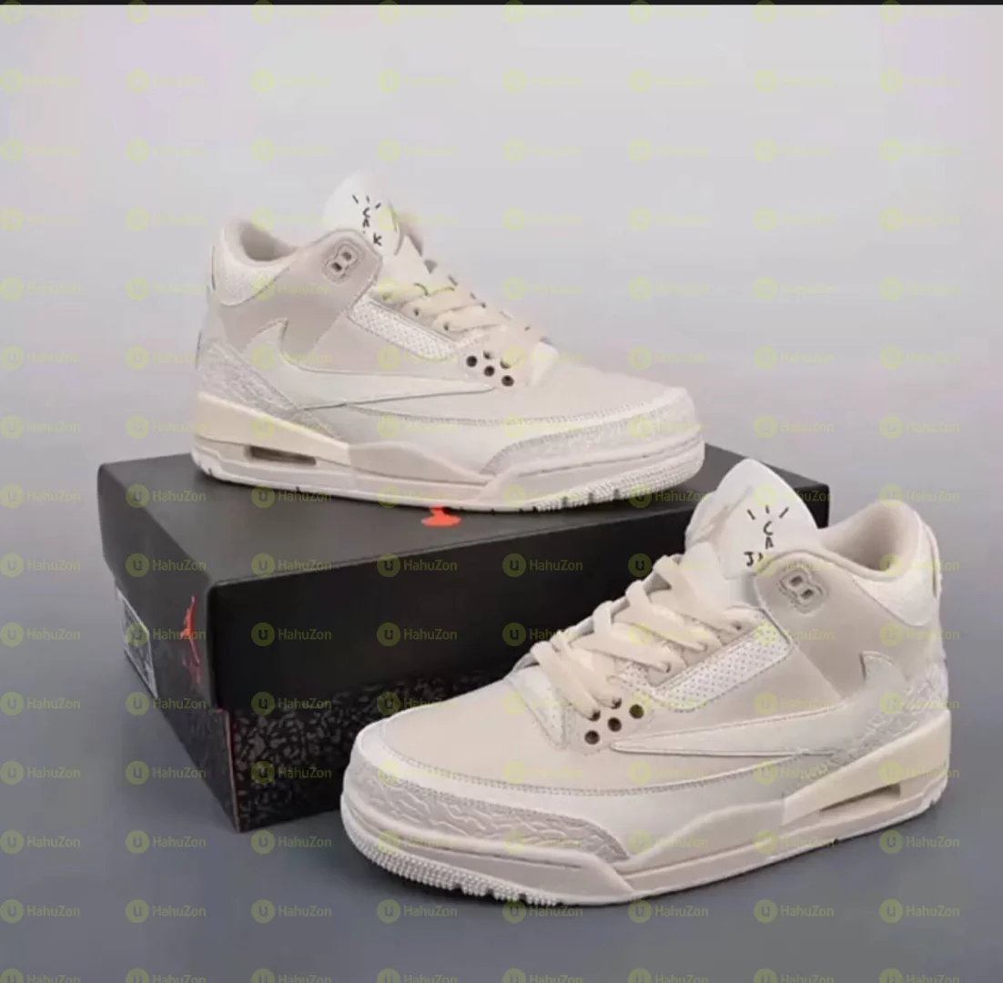 Nike AirJordan 3 X Travis Scott Cactus Jack Men's Shoes
