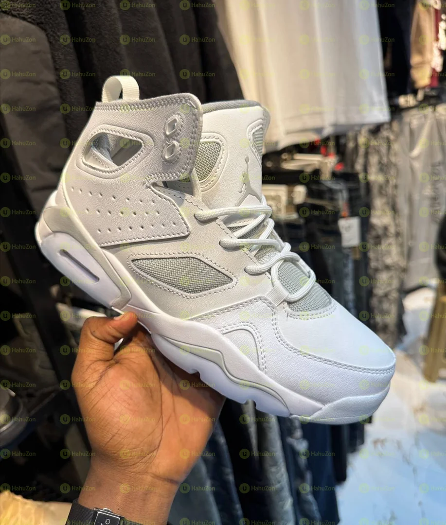 Air Jordan 6 Flight Club 91 Pure Platinum High Men's Shoes