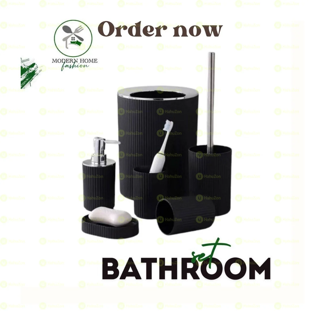 Bathroom Trash Set