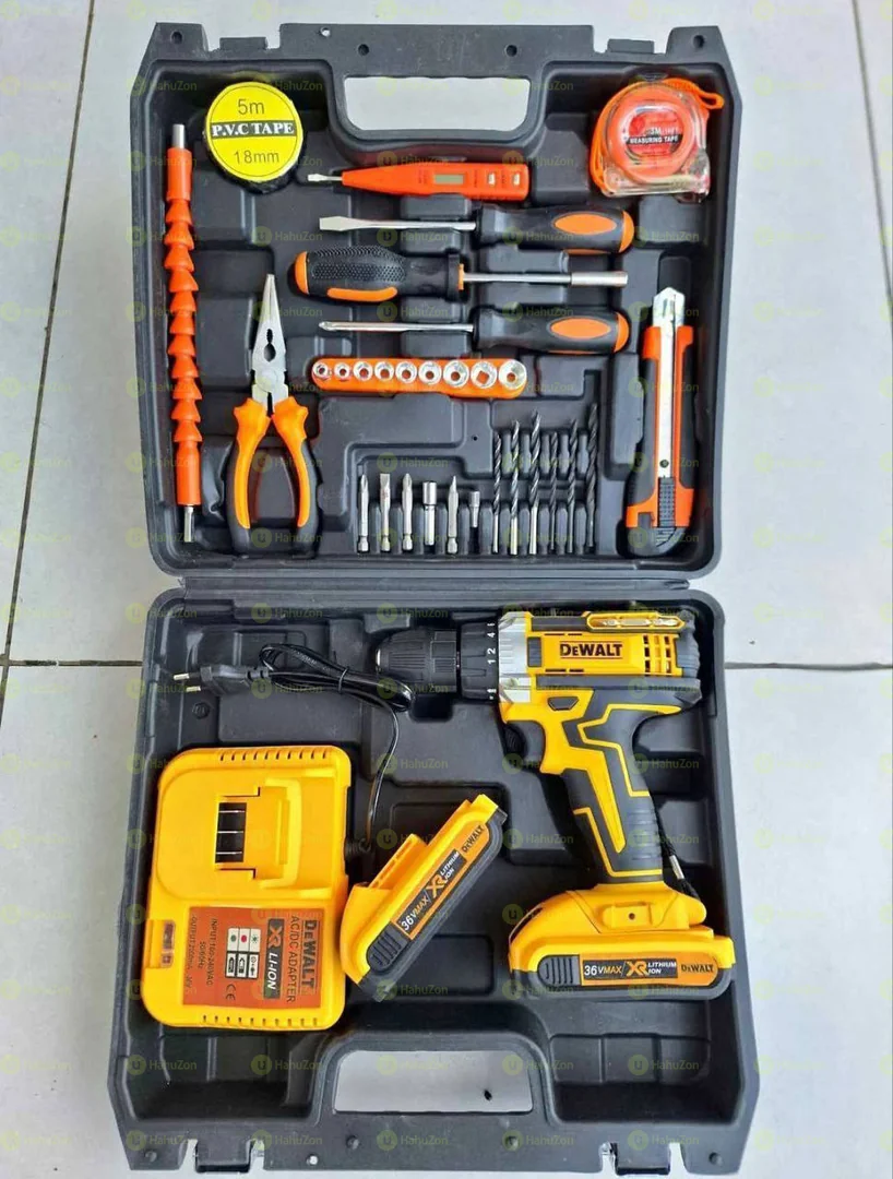 DeWalt Rechargeable Drill 36V With Full Accessories