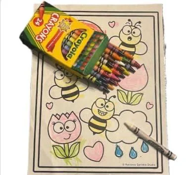 Crayola 24 Count Box of Crayons Non-Toxic Color