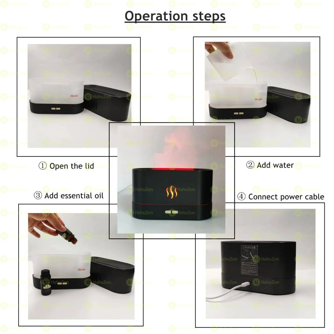 ©©Flame Diffuser Humidifier