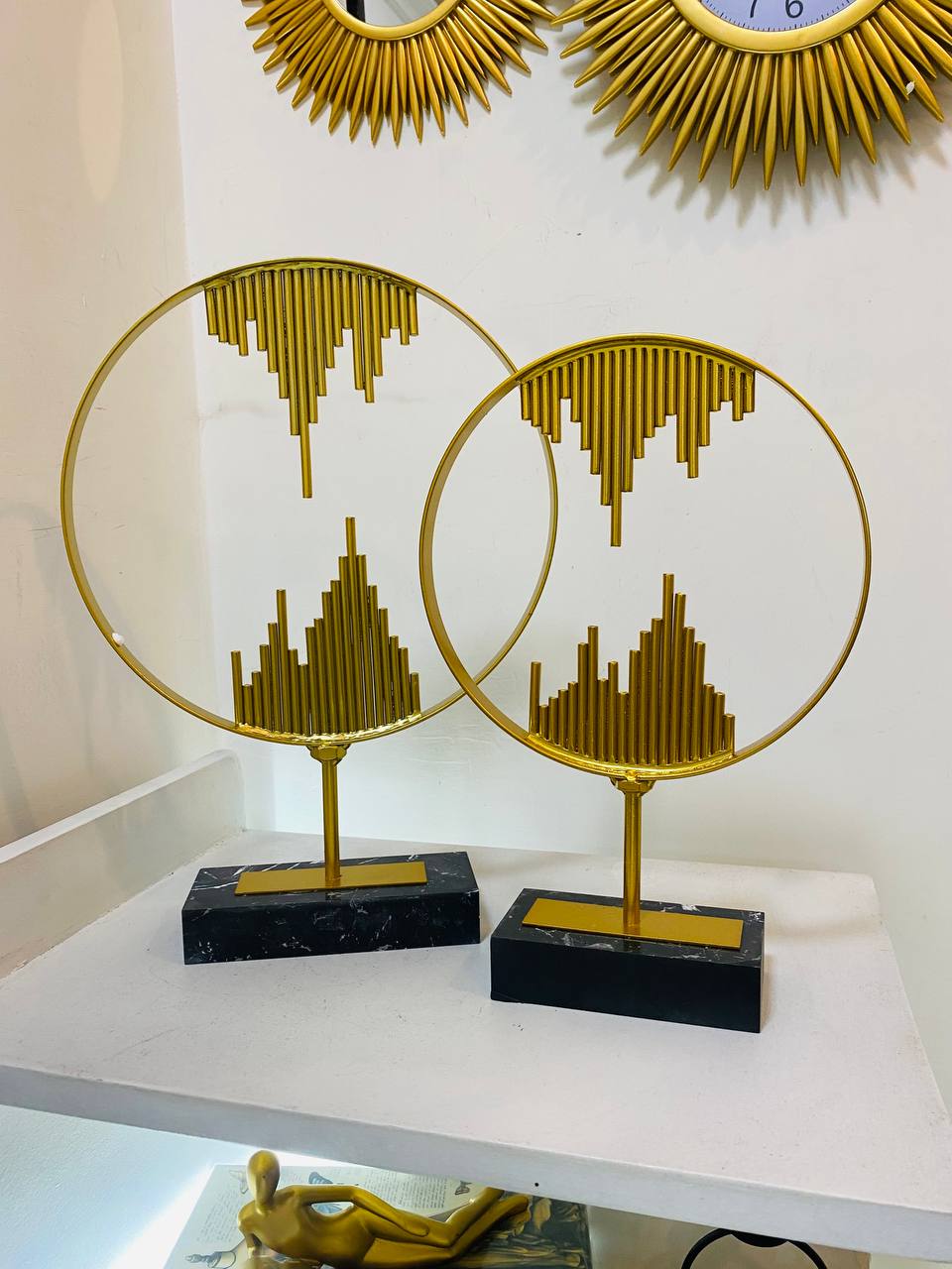 Iron Art Ornaments for Office and Home Decor