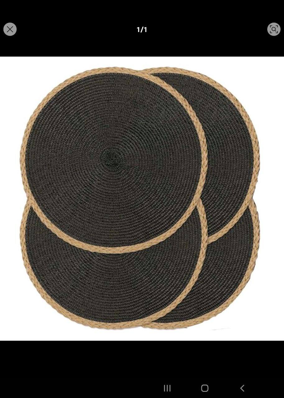 6 Piece Round Table Mat