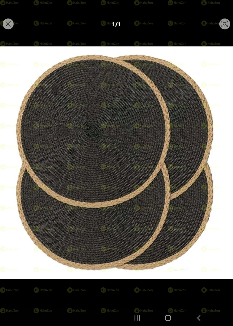 6 Piece Round Table Mat