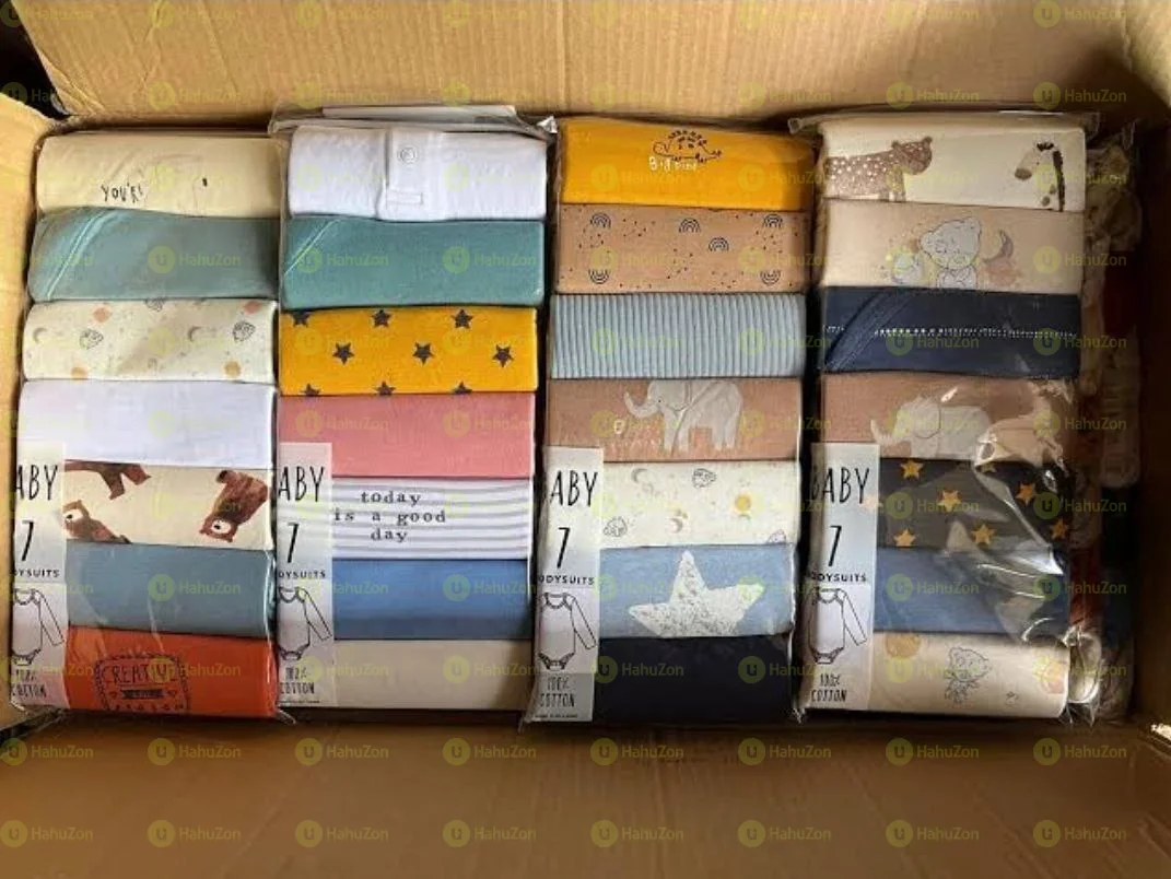 ባለ 7 ፍሬ የልጆች የዳይፐር ቲሸርት