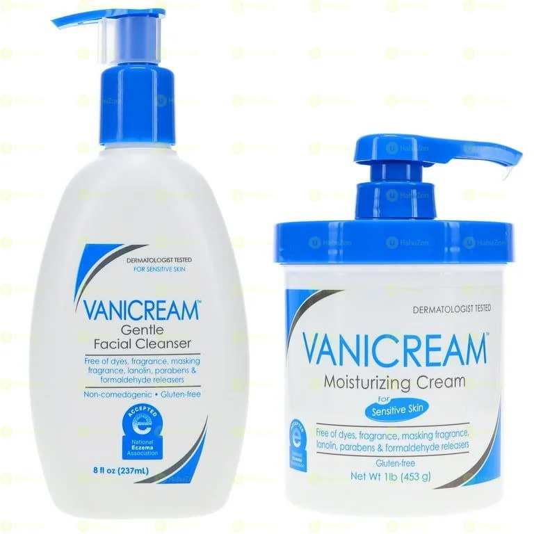 Vanicream Cleanser & Cream Combo