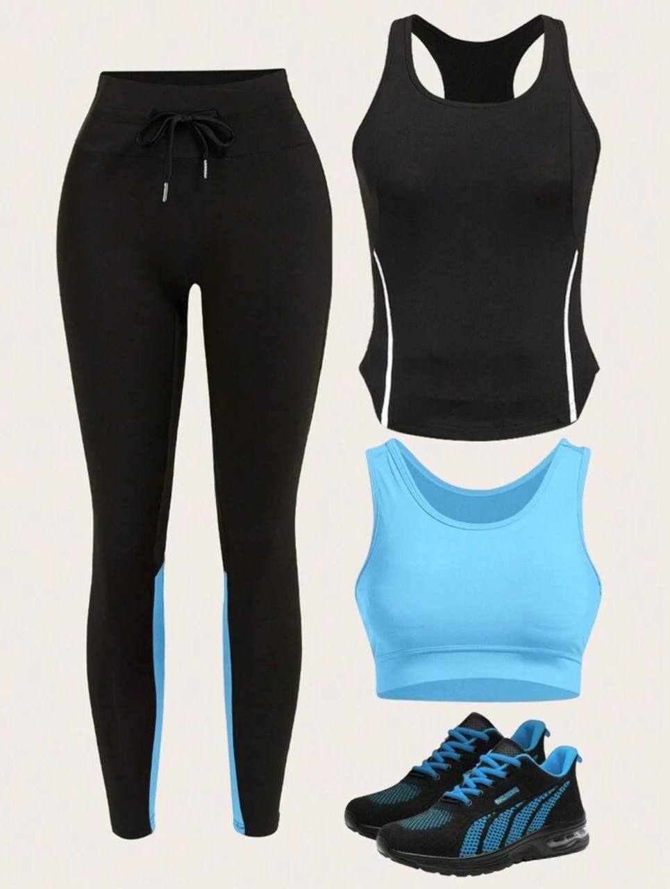 3pcs Women's Sportwear