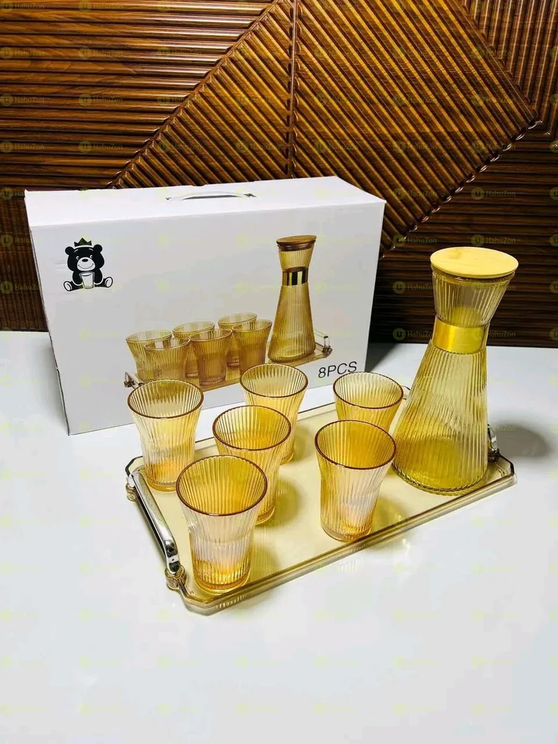 8pcs Glass Kettle Set