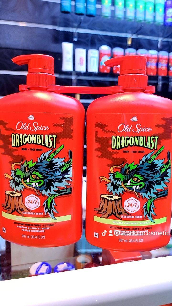Old Spice Dragon Blast Cleansing Body Wash