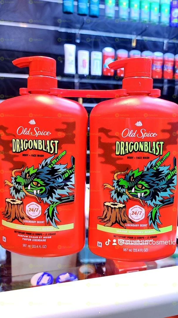 Old Spice Dragon Blast Cleansing Body Wash