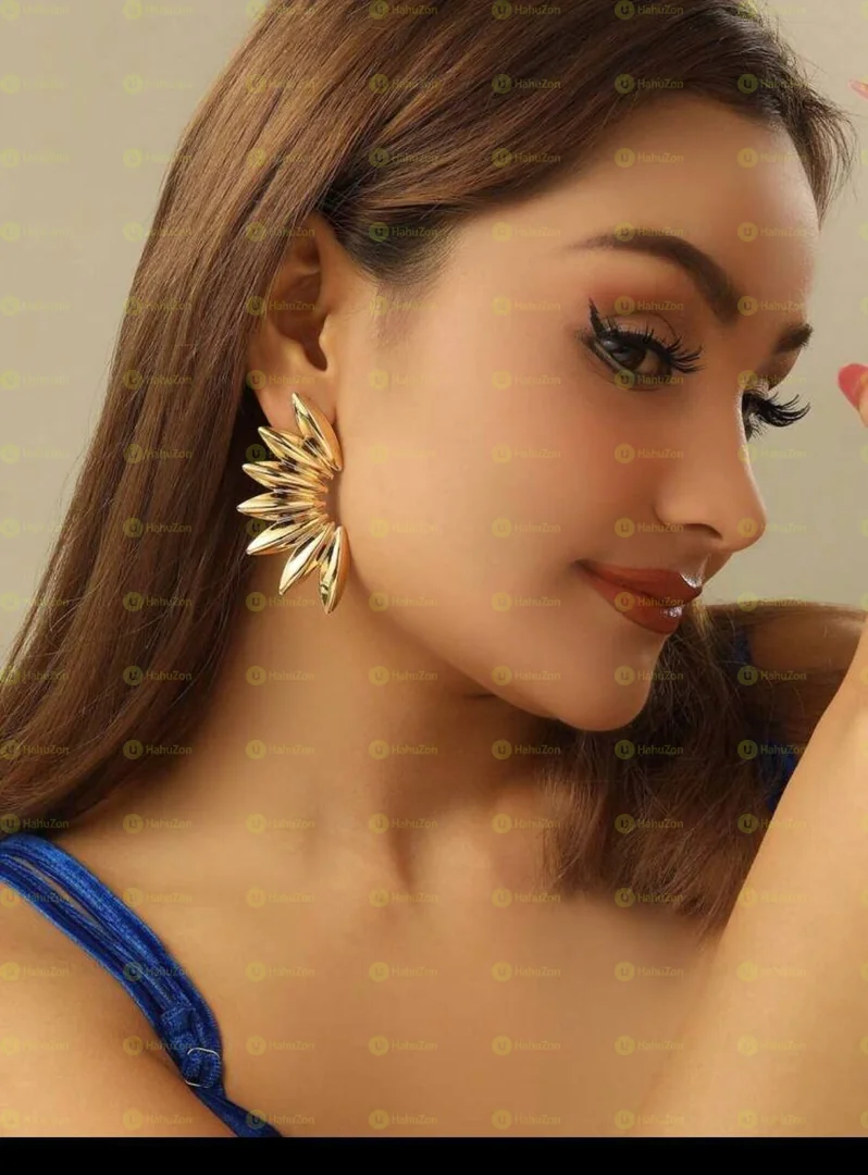 Golden Women's Earrings
