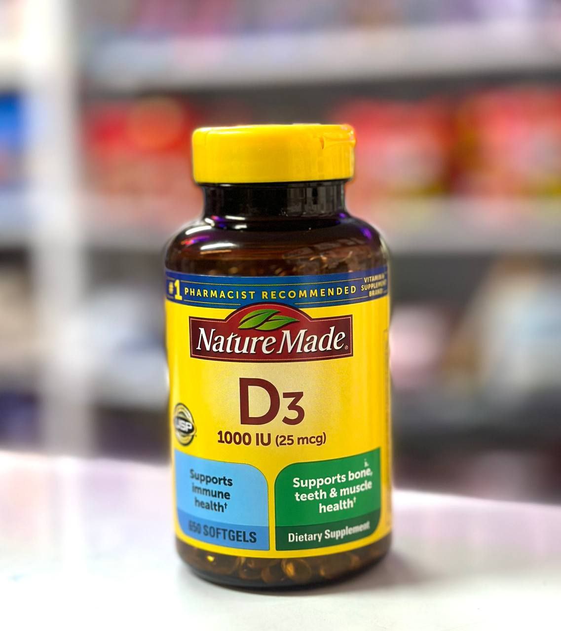 D3 Nature Made 650 Softgel
