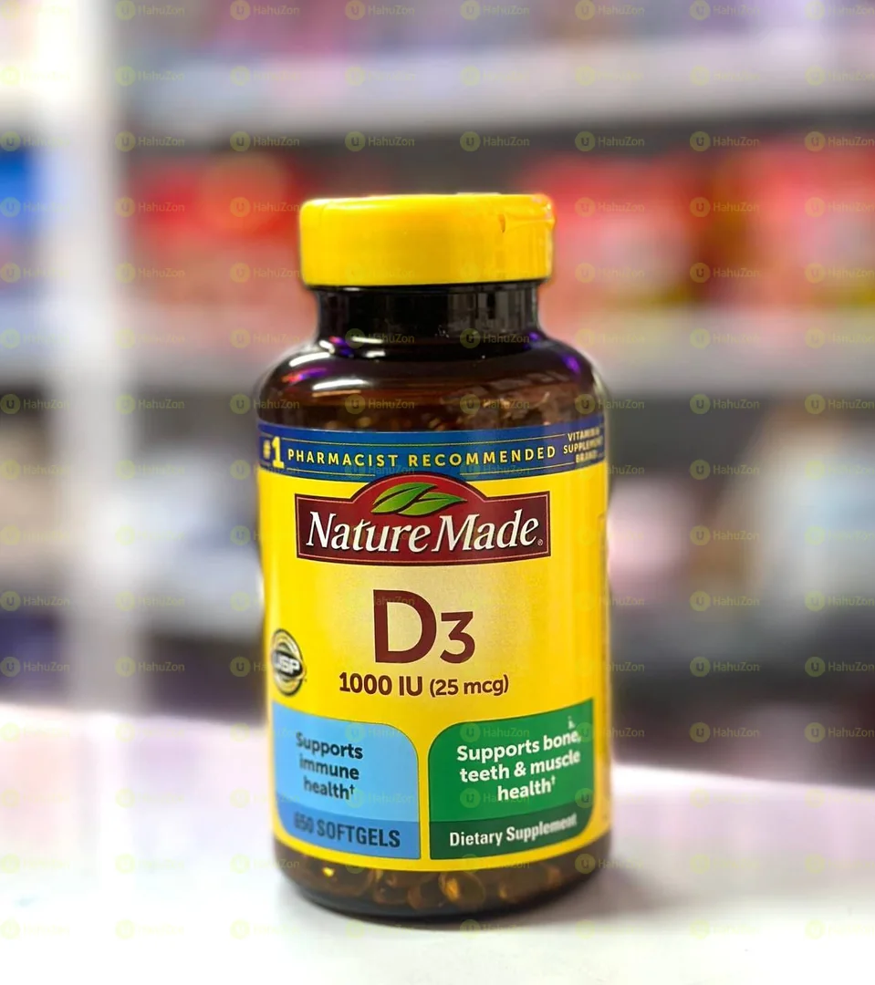 D3 Nature Made 650 Softgel