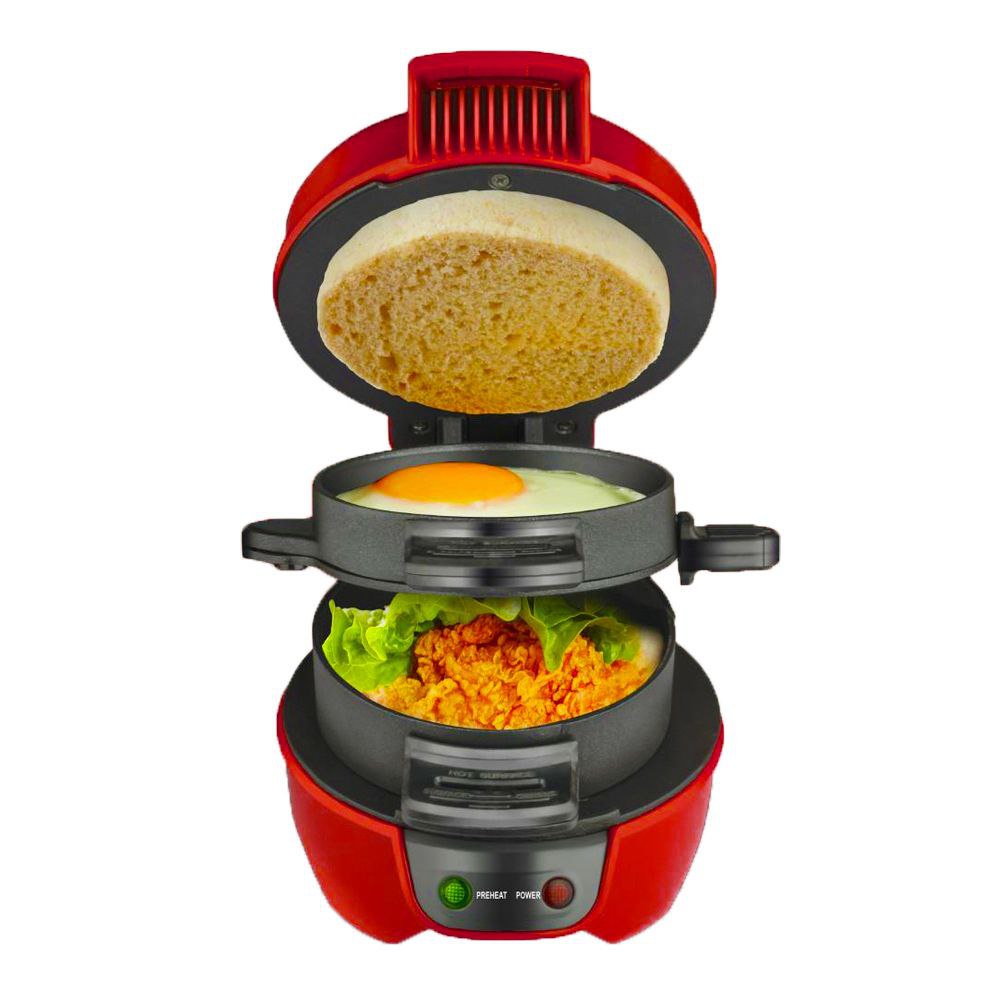 Silver Love Burger Maker