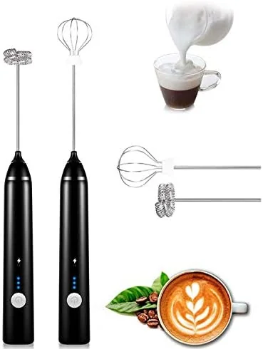 2in1 Electric Mixer Rechargeable Milk Frother