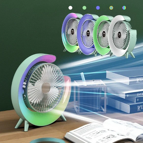 Dazzle Charging Desktop Fan