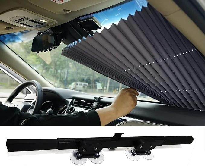 Retractable Car Sun Windshield Sunshade Cover