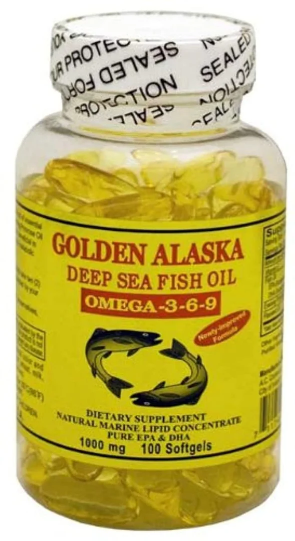 Golden Alaska Fish oil omega 3-6-9
