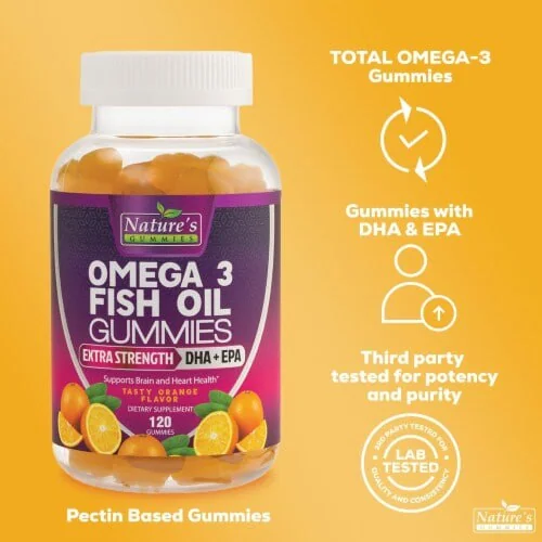 Nature's Gummies Omega3 Fish Oil