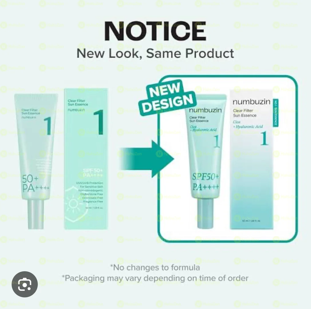 Numbuzin Sunscreen