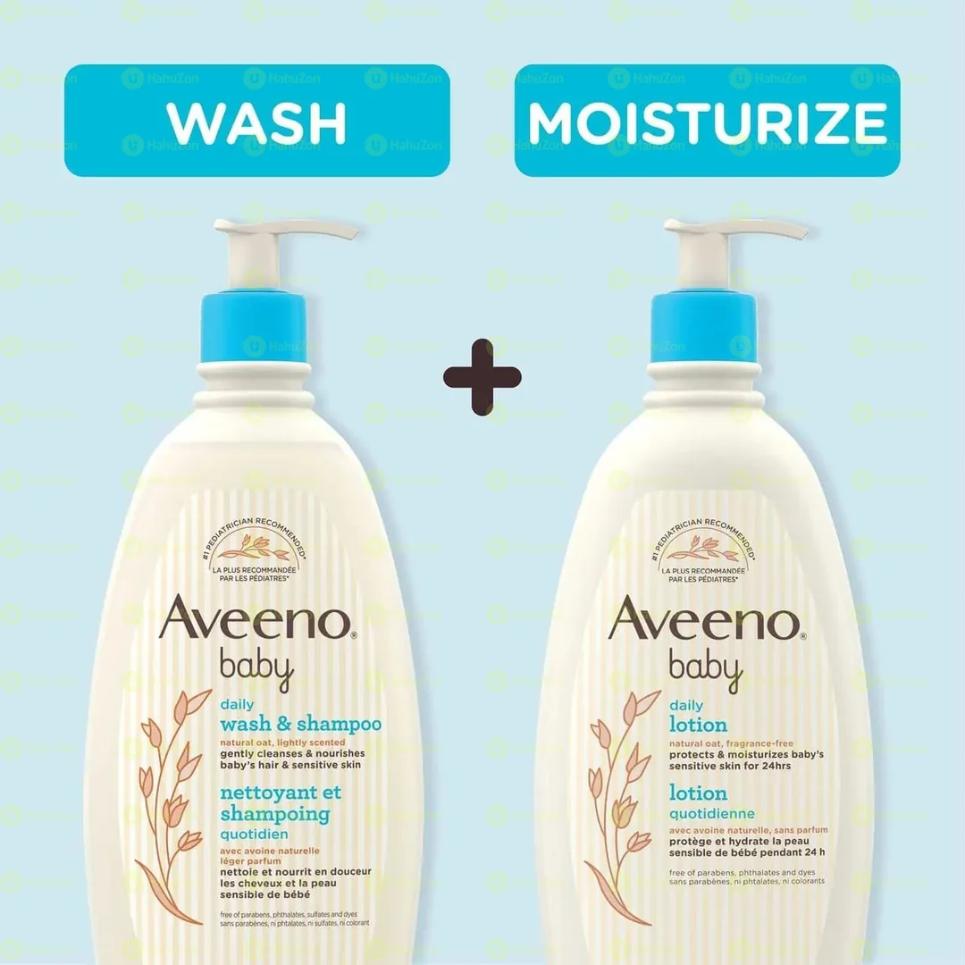 AVEENO® Baby Wash & Shampoo + Lotion