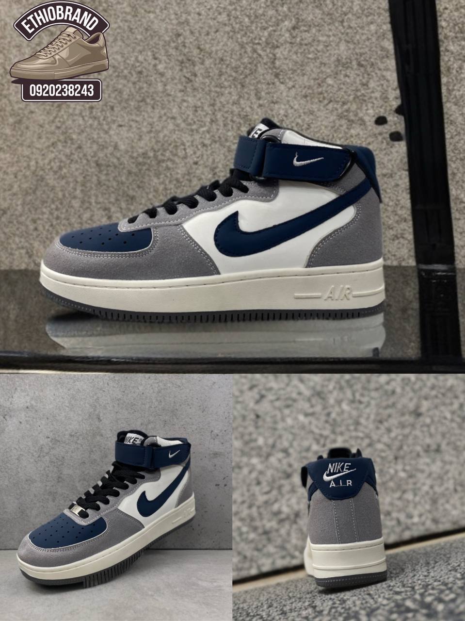 Nike Air Force Noir Men's Shoes