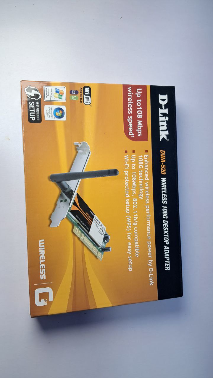 D-Link DWA-520 Wireless N Desktop PCI Adapter