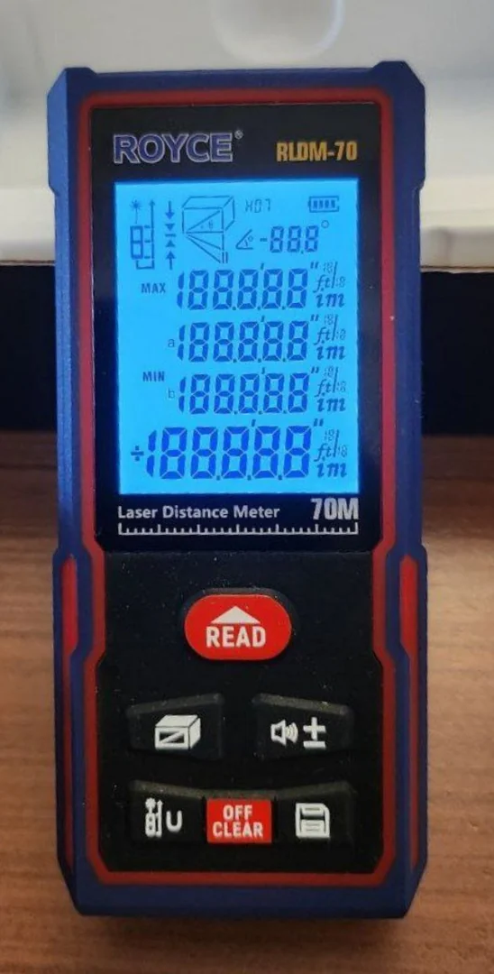 Royce Laser Meter