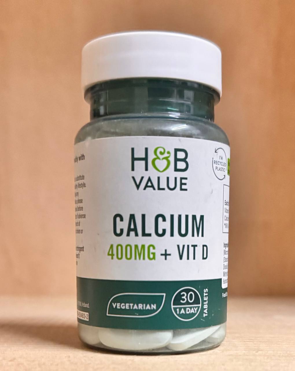 H&B Calcium and Vitamin D3