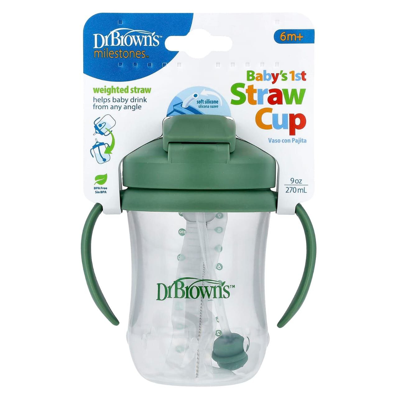 Dr. Brown's Milestones Baby's First Straw Cup