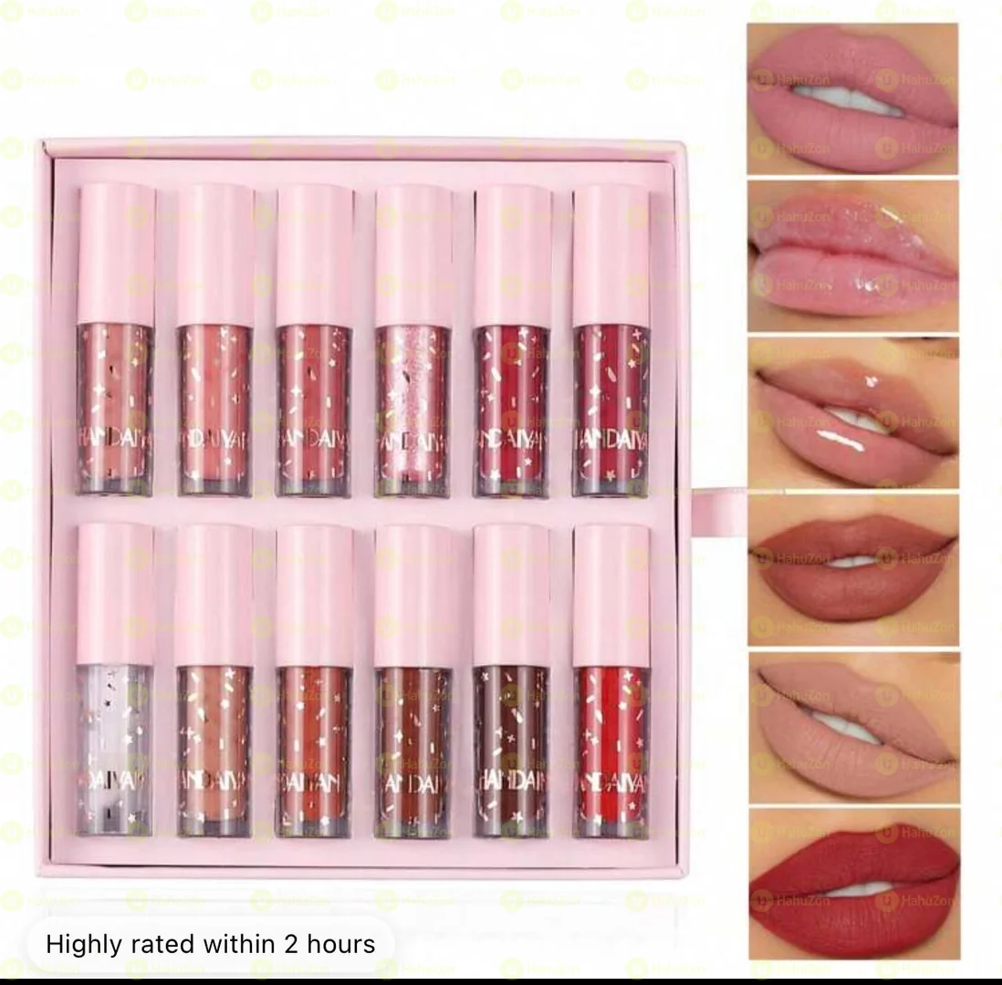 12 Pcs Lipstick Set Matt