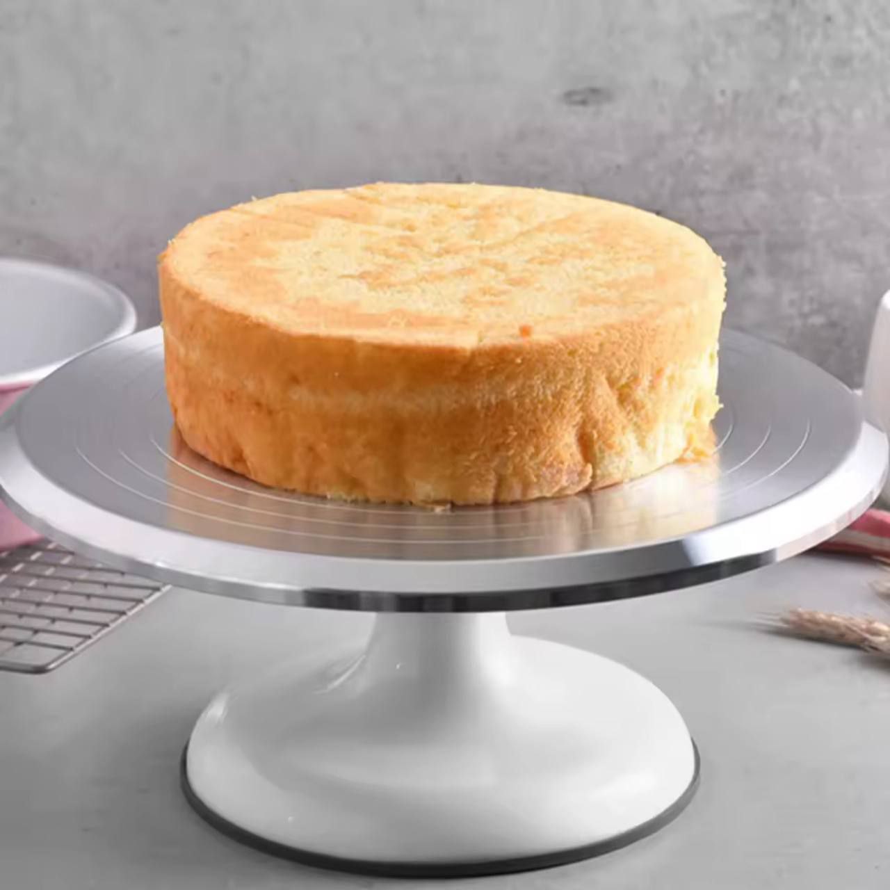 Cake Turntable Revolving